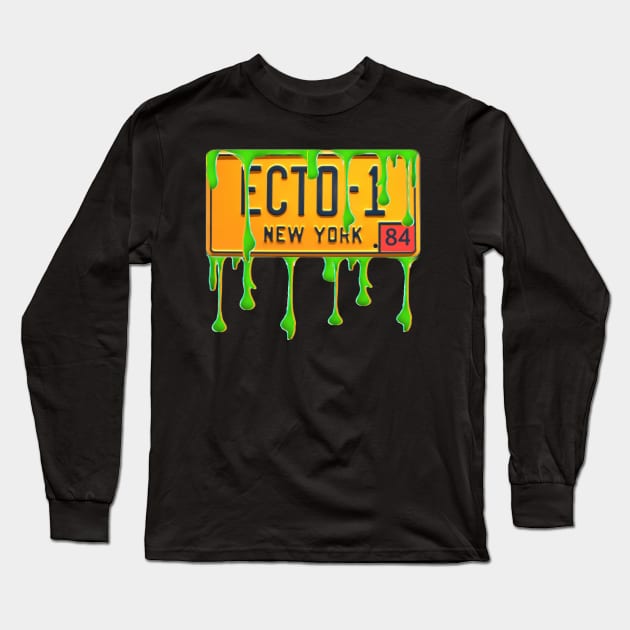 Ecto 1 Long Sleeve T-Shirt by Retrostuff